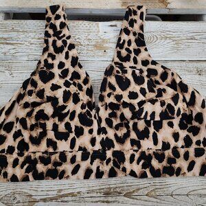 Victoria Secret Leopard Print Bralette/Bra size L NWT!!!
